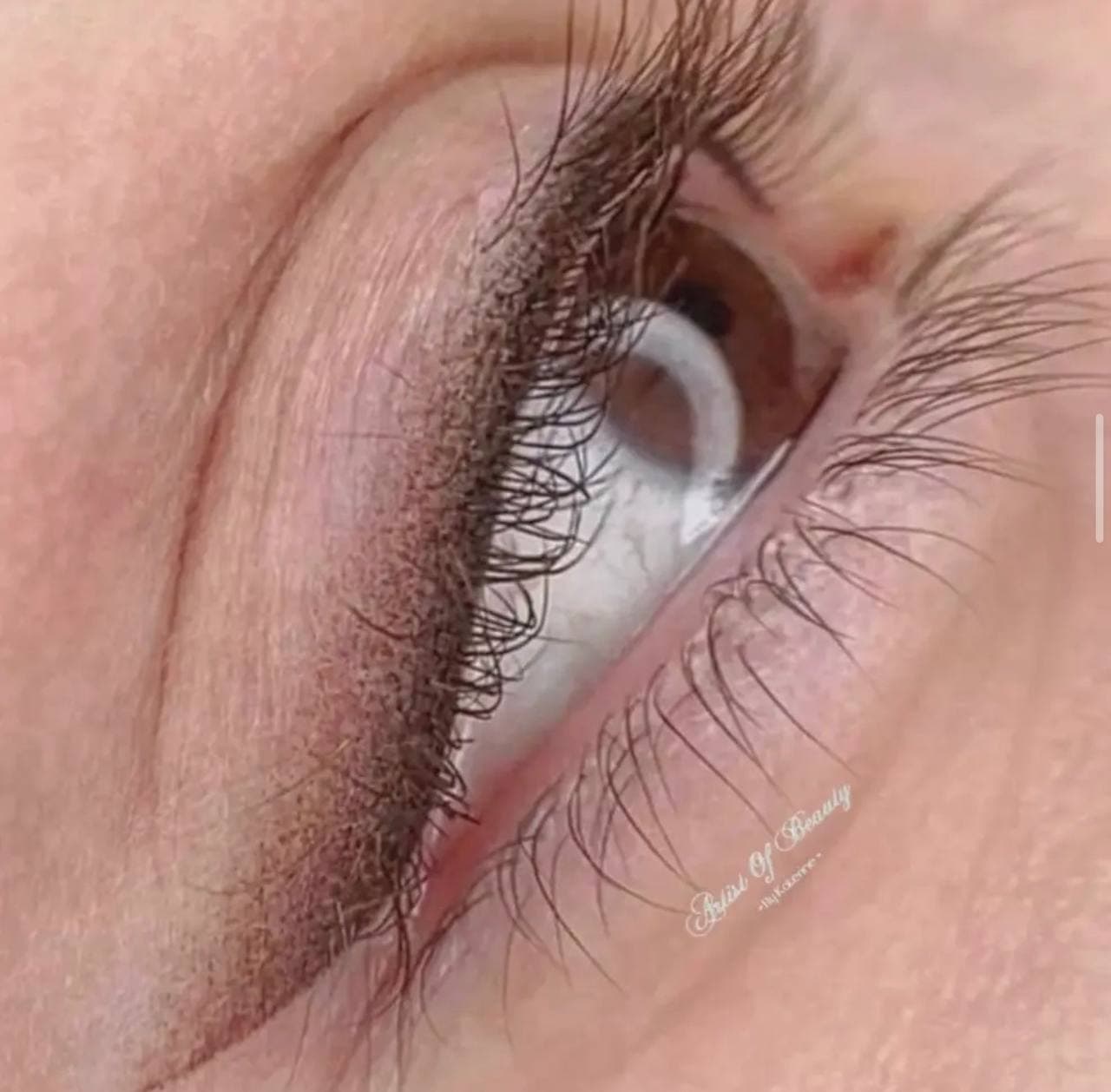 Eyeliner result