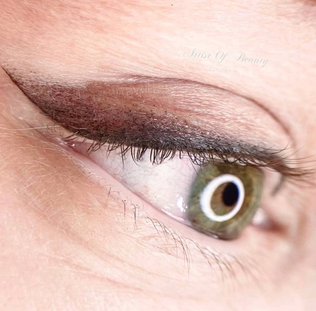 Eyeliner result