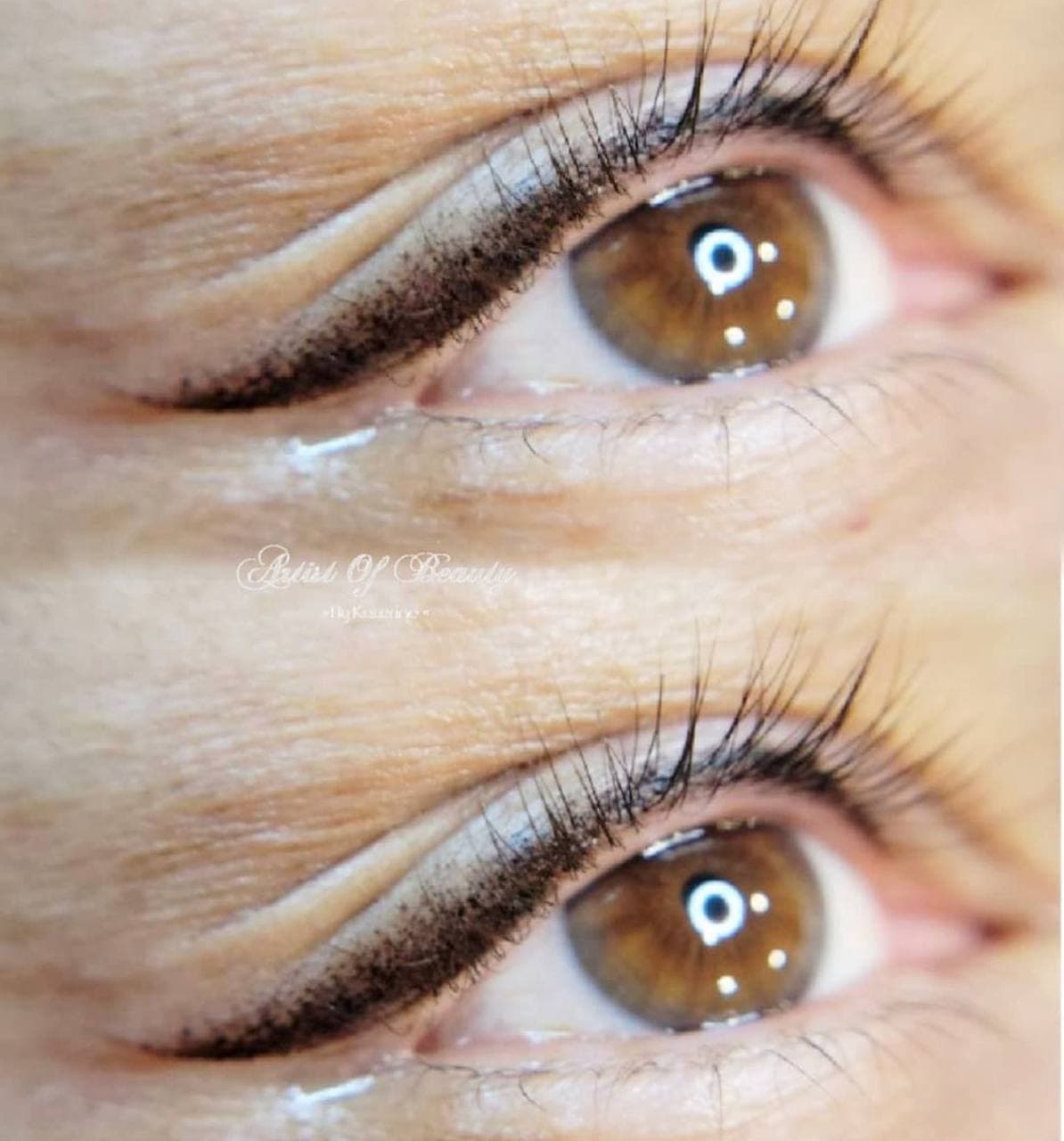 Eyeliner result