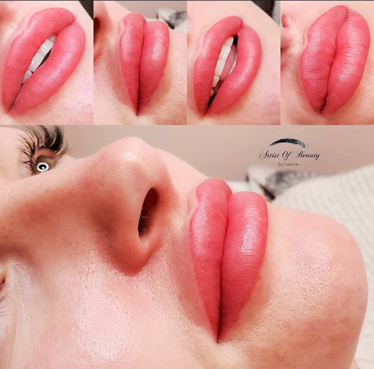 Lip blush result