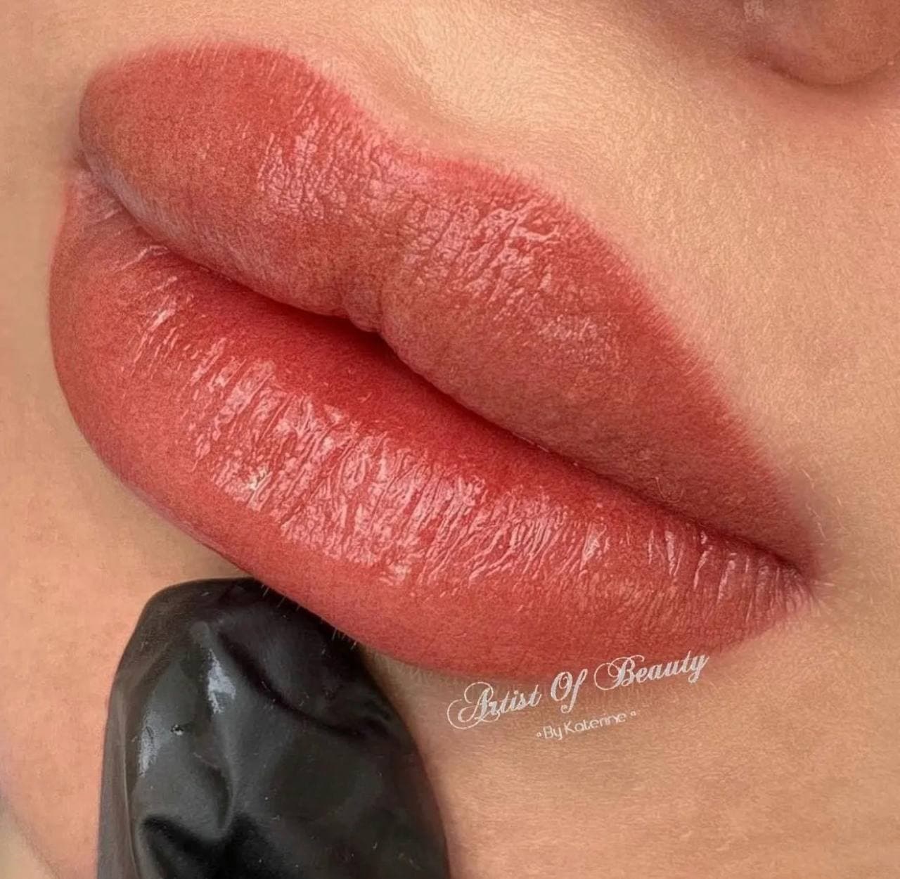 Lip blush result