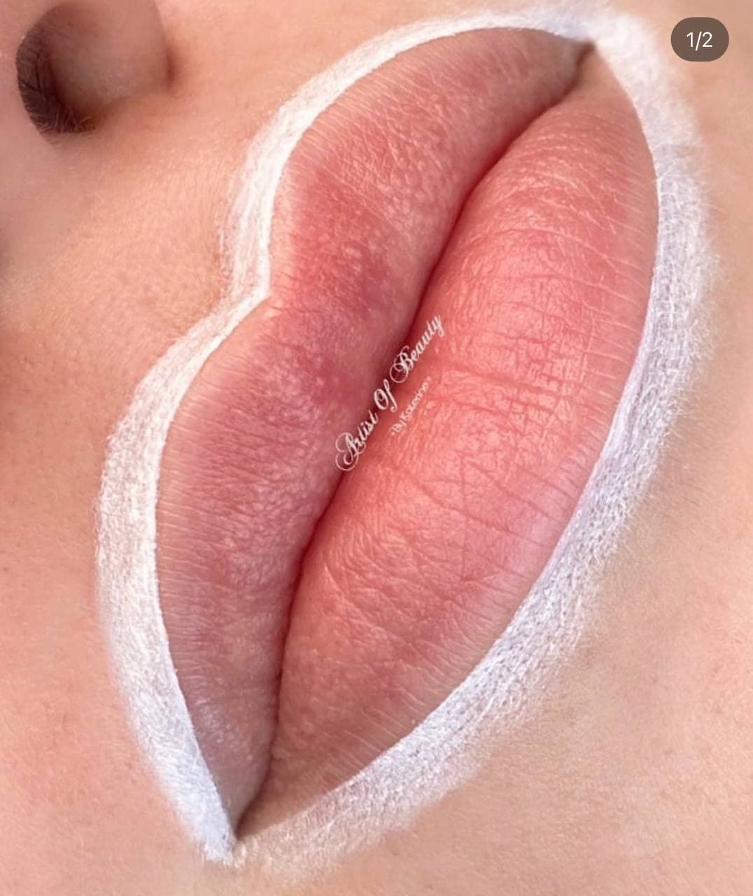 Lip blush result