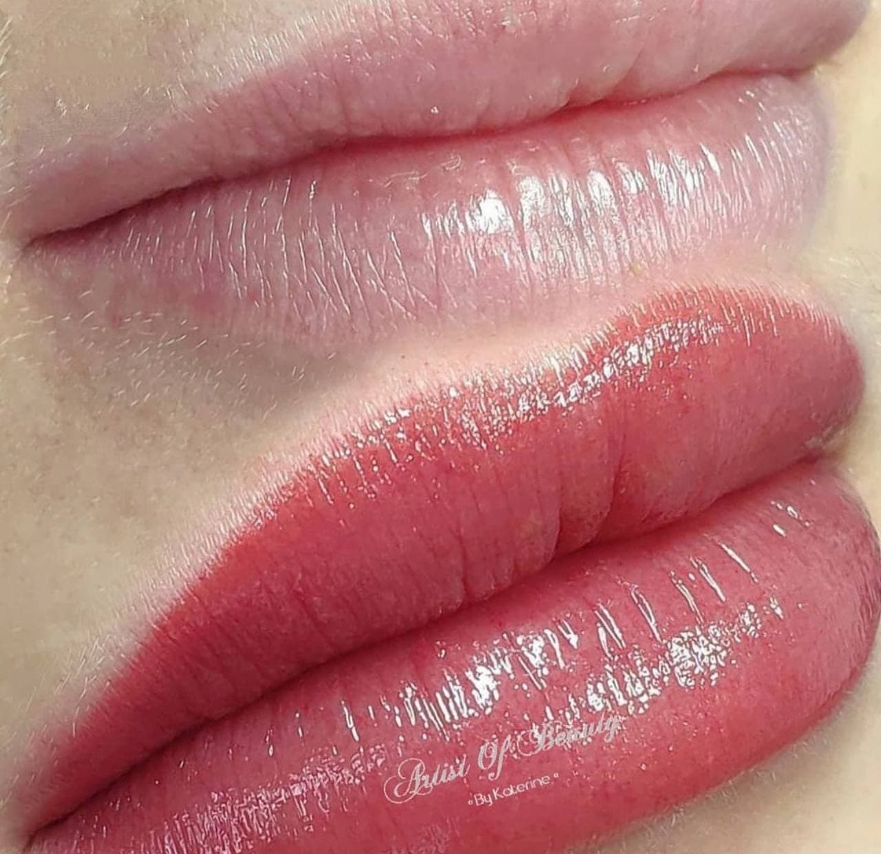 Lip blush result
