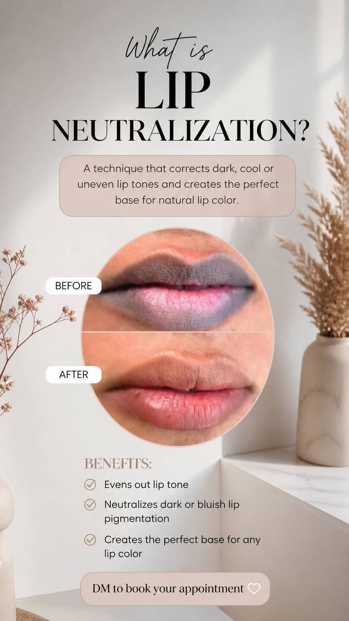 Lip blush result