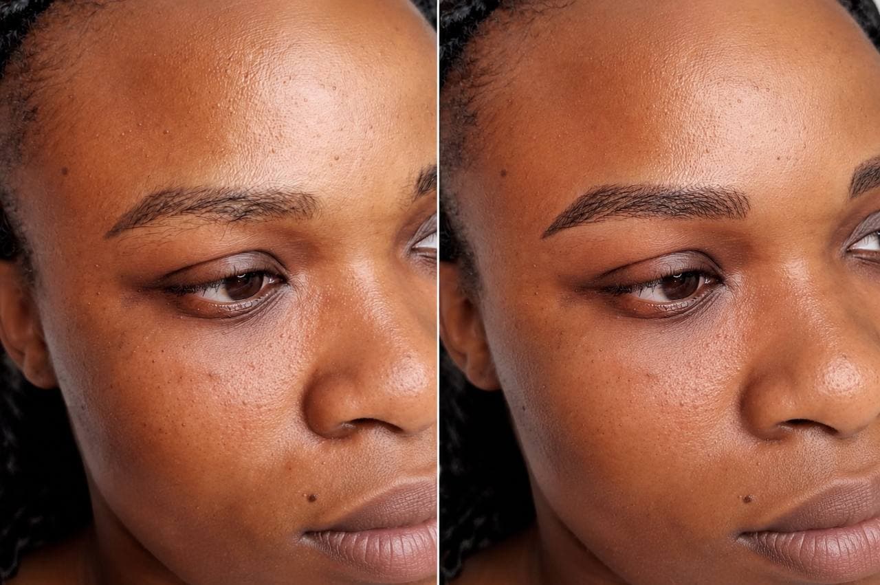 Nano brows result