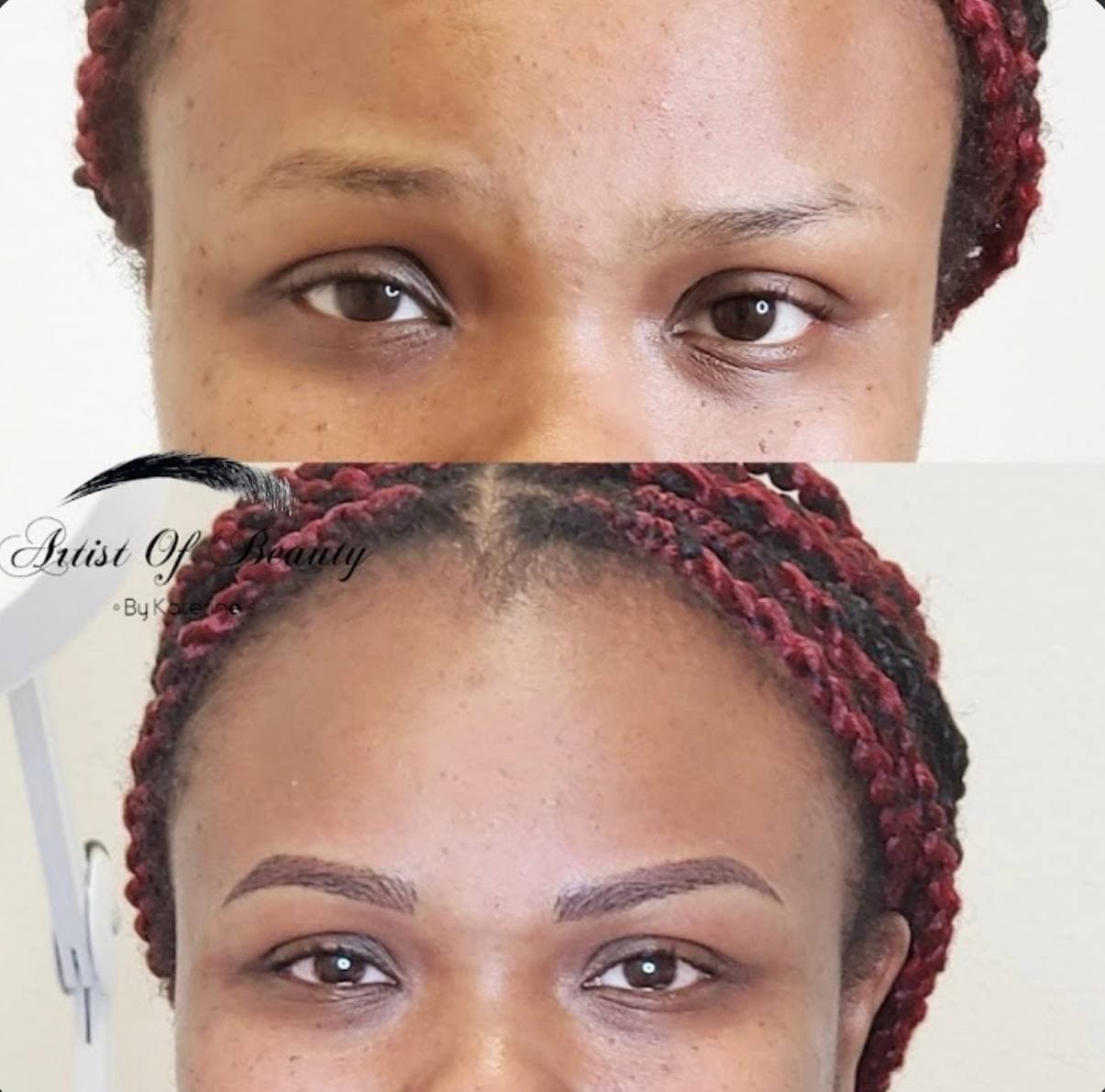 Nano brows result