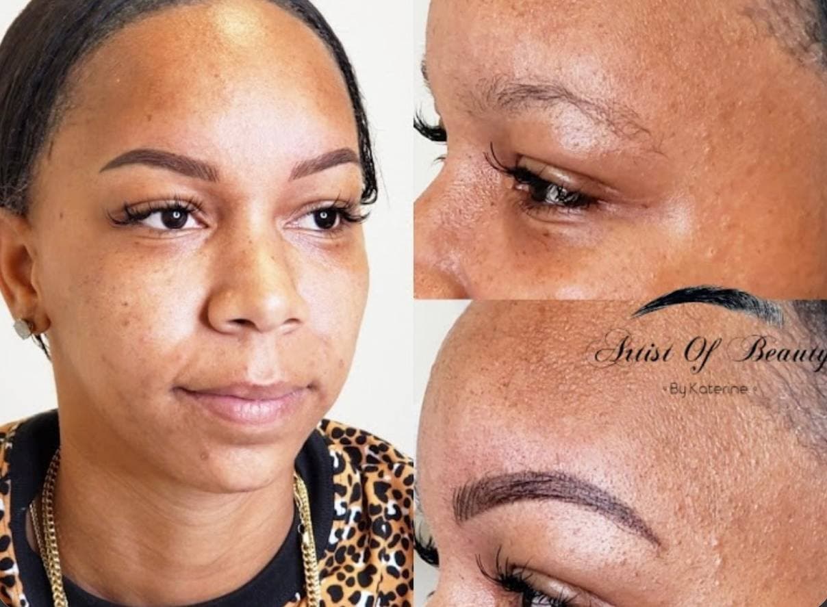 Powder brows result