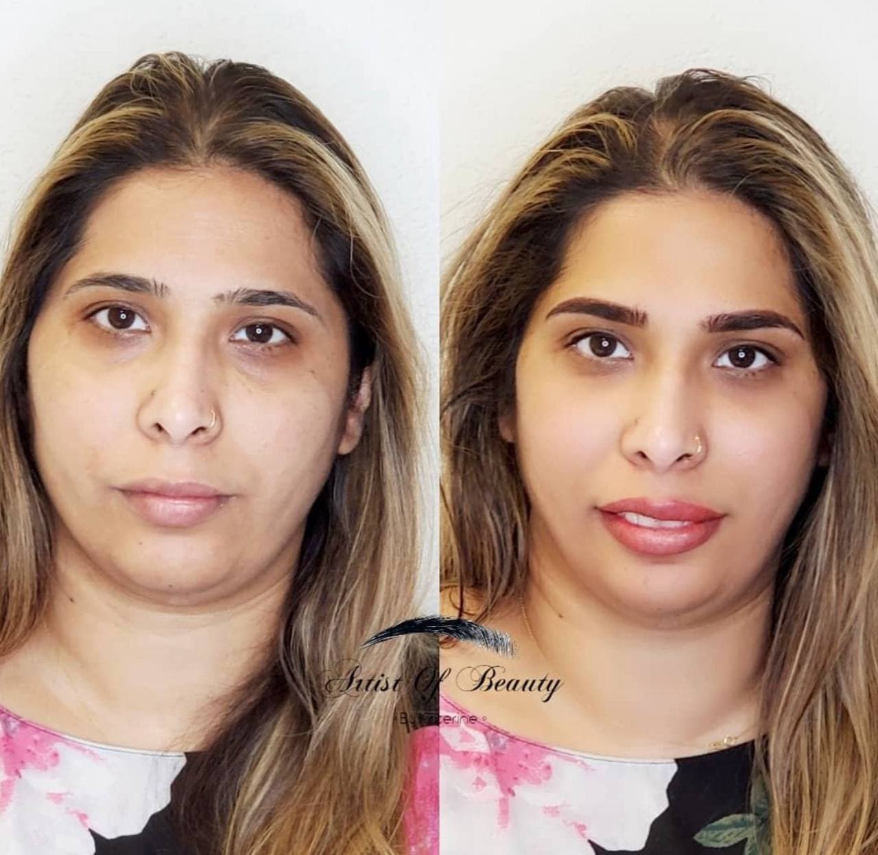 Powder brows result