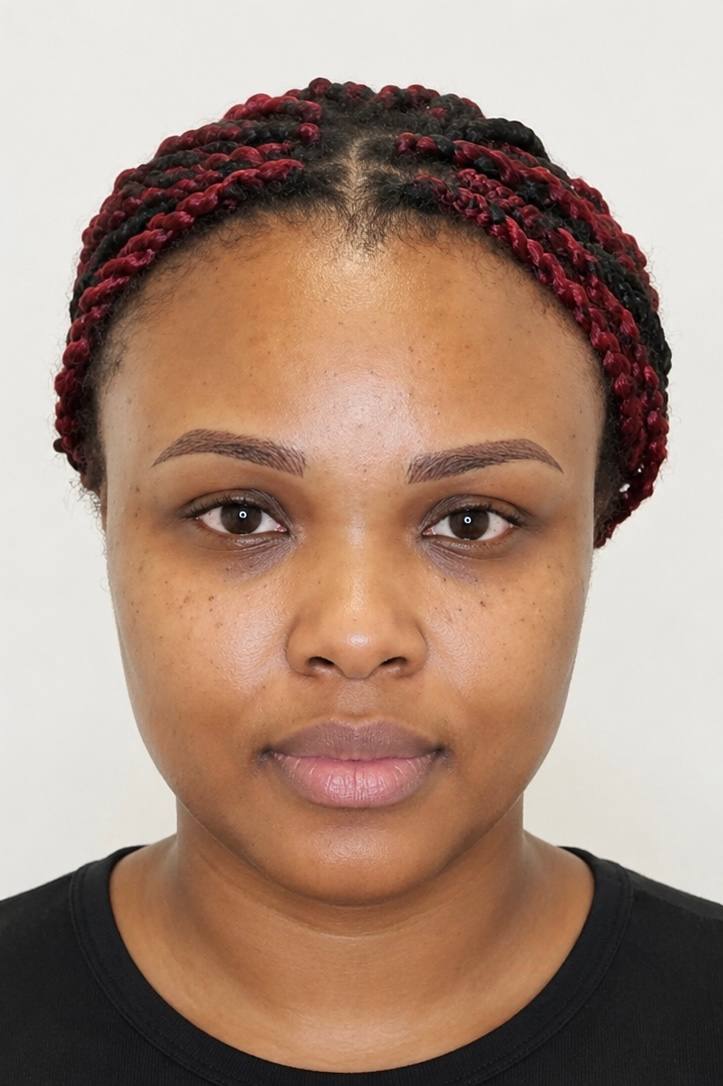 Powder brows after